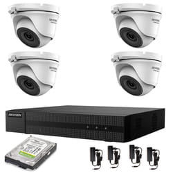 Kit videosorveglianza Hikvision 4 telecamere 5 mpx dvr 4 canali hd 1TB