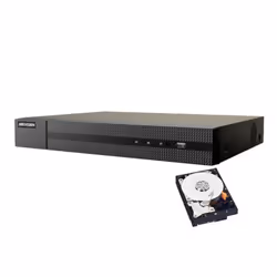 Videoregistratore NVR digitale IP 16CH canali Hikvision sku. HWN-5216MH-16P Hiwatch series risoluzione Ultra HD 4K (banda in ...