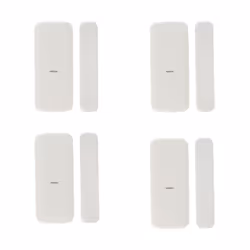 Pyronix-Hikvision AXPRO DS-PDMCS-EG2-WE Contatto magnetico/reed slim Wireless 868Mhz. Design sottile per una installazione po ...