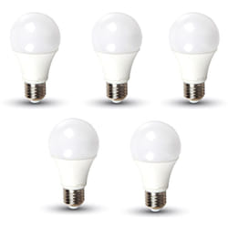 5 lampadine led e 27 11 w watt lampada 200 gradi 1055 lumen V-tac Calda