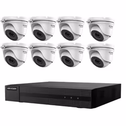 KIT VIDEOSORVEGLIANZA IP POE 8 TELECAMERE HIKVISION NVR 8 CANALI 8 MPX 4K 1 Il kit di videosorveglianza comprende: 1x NVR HIK ...