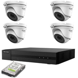 Kit videosorveglianza ip poe 2 mpx 4 telecamere Hikvision hd 1TB