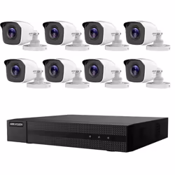 KIT VIDEOSORVEGLIANZA IP POE 2 MPX 8 TELECAMERE HIKVISION NVR 8 CANALI Il kit di videosorveglianza comprende: 1x NVR HIKVISIO ...
