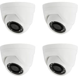 Telecamera dome ahd 2 mpx 1080P 3.6 mm ibrida videosorveglianza 4 pezzi