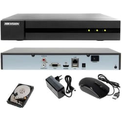 Nvr 16 canali Hikvision 8.0 mpx onvif videosoeveglianza H.265 4K hd P2P hd 2 tb HWN-4116MH