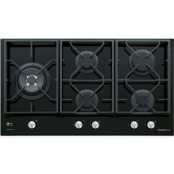 Glem Gas GV95TXBK piano cottura Nero Da incasso 90 cm 5 Fornello(i)
