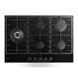 Schock SVC85THBK piano cottura Nero Da incasso 75 cm Gas 5 Fornello(i)
