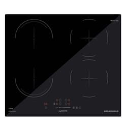 Glem Gas GTI641BSL piano cottura Nero Da incasso 60 cm Piano cottura a induzione 4 Fornello(i)