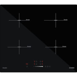Schock STI64BK3 piano cottura Nero Da incasso 60 cm Piano cottura a induzione 4 Fornello(i)