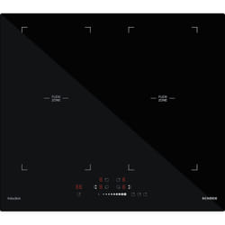 Schock STIB64BK2 piano cottura Nero Da incasso 60 cm Piano cottura a induzione 4 Fornello(i)