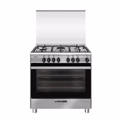 Glem Gas SA865MI6, Cucina, Acciaio inox, Manopola, Acciaio inox, Gas, 5 Fornello(i)