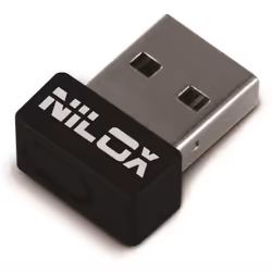 Nilox DPW-112U, Wireless, USB, WLAN, 150 Mbit/s, Nero