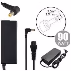 Nilox NLX90W-LT02, Computer portatile, Interno, 90 W, 19 V, AC-DC, 4,74 A