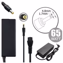 Nilox NLX65W-HP04D, Computer portatile, Interno, 65 W, 18.5 V, AC-DC, 3,5 A