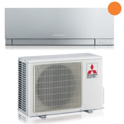 Condizionatore Mitsubishi Electric Kirigamine Zen Silver 15000 Btu R-32 Wi-Fi Integrato