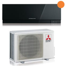 Mitsubishi Electric - Condizionatore Kirigamine Zen Black 9000 btu R-32 Wi-Fi Integrato