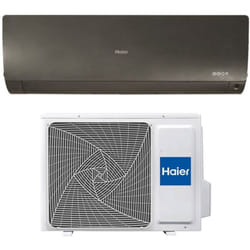 Haier - Climatizzatore Condizionatore Inverter serie flexis plus black 12000 Btu AS35S2SF1FA-MB3 R-32 Wi-Fi Integrato Classe a+++/a++ Colore Nero