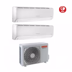 Caratteristiche Tecniche Unità Interne 1) Modello: Codice catalogo : ALYS 25 UD0-I (3381251) x2 - 25 = 2,5 kW (circa 9.000 BT ...