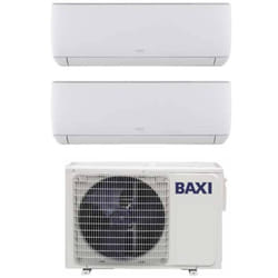 Baxi - Climatizzatore Condizionatore Dual Split Inverter Serie Astra 7+7 con LSGT40-2M R-32 Wi-Fi Optional 7000+7000 - Novità