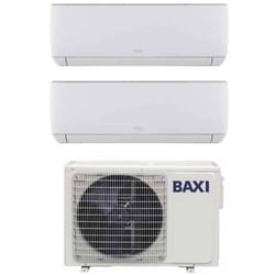 Baxi - Climatizzatore Condizionatore Dual Split Inverter Serie Astra 9+12 con LSGT50-2M R-32 Wi-Fi Optional 9000+12000 - Novità
