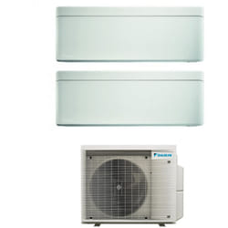 Daikin - Climatizzatore Condizionatore Bluevolution Dual Split Inverter serie stylish white 9+9 con 2MXM40A R-32 Wi-Fi Integrato 9000+9000 Colore