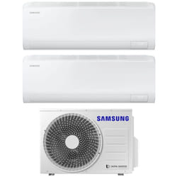 Samsung - Climatizzatore Condizionatore Dual Split Inverter serie cebu S2 12+18 con AJ052TXJ3KG R-32 Wi-Fi Integrato 12000+18000
