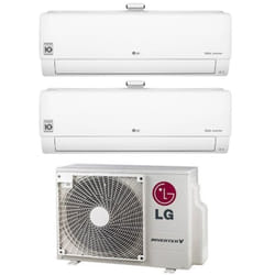 Climatizzatore Condizionatore LG Dual Split Inverter serie atmosfera 9+9 con MU2R15 R-32 Wi-Fi Integrato 9000+9000 btu