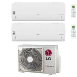 Climatizzatore Condizionatore LG Dual Split Inverter serie libero smart 9+12 con MU2R15 R-32 Wi-Fi Integrato 9000+12000