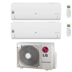 Climatizzatore Condizionatore LG Dual Split Inverter serie libero smart 9+12 con MU2R17 R-32 Wi-Fi Integrato 9000+12000