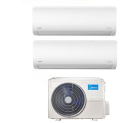 Midea - Condizionatore Dual Split Inverter serie xtreme 9000+12000 Btu con M2OH-14 R-32 Wi-Fi Integrato