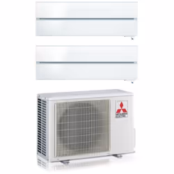 Caratteristiche Tecniche Unità interne 1) Modello: Codice Catalogo Unità Interna : 1x MSZ-LN25VGV Potenza : 9000 Btu Capacità ...
