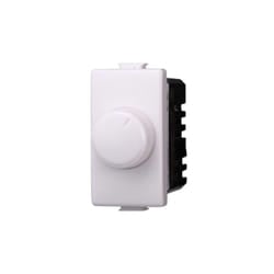 Ettroit - modulo interruttore dimmer 1P 230V 100W-1000W bianco compatibile bticino serie living