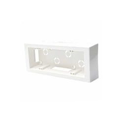 Ettroit - Cassetta da parete modulare 506 monoblocco 6 posti montaggio esterno universale colore bianco IP40 MT3606