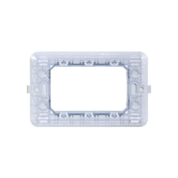 Supporto per placca a 3 moduli, serie Solar, compatibile con serie BTicino Matix Ettroit MT0203