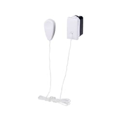 Modulo pulsante con corda serie Solar, bianco, 10A, compatibile con serie BTicino Matix Ettroit MT1101