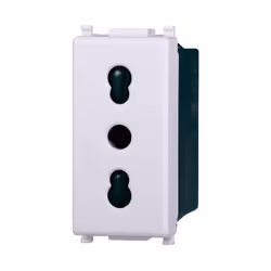 Serie Starlight Serie compatibile Vimar Plana Colore Bianco Modello EV2001 Marca Ettroit Codice prodotto 61.101.2030015