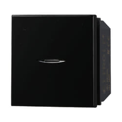 Modulo interruttore, serie Moon, nero, compatibile con serie BTicino Axolute Ettroit AN3202