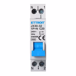 Interruttore Magnetotermico Automatico 1P+N 20A 220V Salvavita Interruttore Magnetotermico Automatico Chiamato Anche Salvavit ...