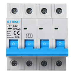 Ettroit - Interruttore Magnetotermico Automatico 4P 25A 220V 380V Salvavita Stotz