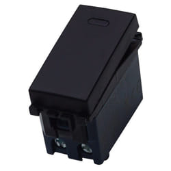 Modulo deviatore, serie Venus, nero, 16A, compatibile con serie Vimar Arkè Ettroit VA0801