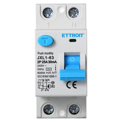 Interruttore Differenziale Puro 2P 25A 6kA 30mA 220V Salvavita