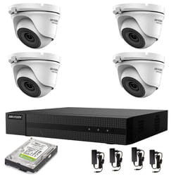 Kit videosorveglianza ahd Hikvision 4 telecamere 5 mpx dvr 4 canali hd 2TB
