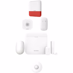 HIKVISION DS-PWA64-KIT-WE AX PRO KIT ALLARME ANTIFURTO SIRENE RILEVATORE PIR X PRO DS-PWA64-L-WE supporta i metodi di comunic ...