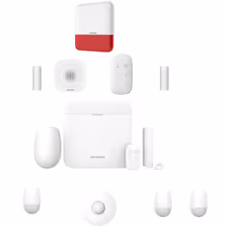 HIKVISION DS-PWA64-KIT-WE AX PRO KIT ALLARME ANTIFURTO SIRENE RILEVATORE AM 1 X PRO DS-PWA64-L-WE supporta i metodi di comuni ...