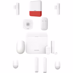 HIKVISION DS-PWA64-KIT-WE AX PRO KIT ALLARME ANTIFURTO SIRENE RILEVATORE AM X PRO DS-PWA64-L-WE supporta i metodi di comunica ...