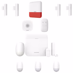 HIKVISION DS-PWA64-KIT-WE AX PRO KIT ALLARME ANTIFURTO SIRENE RILEVATORE X PRO DS-PWA64-L-WE supporta i metodi di comunicazio ...