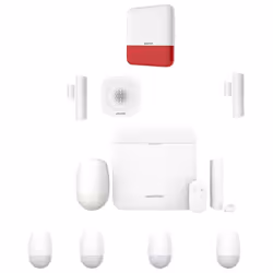 HIKVISION DS-PWA64-KIT-WE AX PRO KIT ALLARME ANTIFURTO SIRENE RILEVATORE 3 X PRO DS-PWA64-L-WE supporta i metodi di comunicaz ...