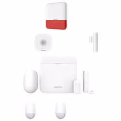HIKVISION DS-PWA64-KIT-WE AX PRO KIT ALLARME ANTIFURTO SIRENE RILEVATORE 5 X PRO DS-PWA64-L-WE supporta i metodi di comunicaz ...