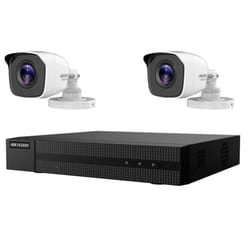 Kit videosorveglianza Hikvision ip poe nvr 4 canali 2 telecamere 2 mpx colorvu