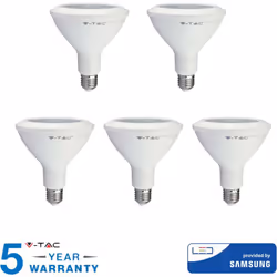 V-TAC PRO Lampadina LED Chip Samsung E27 12,8W PAR38 3000K - SKU 21150 Codice SKU: 21150 Codice Famiglia: VT-238 Marchio: V-T ...